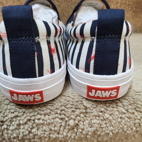 SPERRY×JAWS CREST TWIN GORE STRIPD SLIP ON SNEAKERS! - Picture 8 of 11